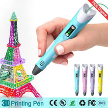 3D Printing Pen, Drawing Doodler Printing Pen 3D Pen for kids with digital temperature display