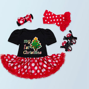 Baby's First Christmas Outfit