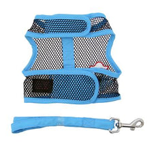 Cool Mesh Dog Harness Under the Sea Collection - Pirate Octopus Blue and Black