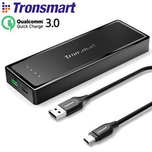 [Russian Stock]Tronsmart Presto Power Bank 10400mAh External Lithium-ion Battery USB Type-C Quick Charge 3.0 Portable Battery