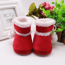Red First Walkers Baby Ankle Snow Boots