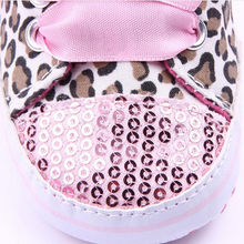 LEOPARD SEQUIN TODDLER BABY SHOES