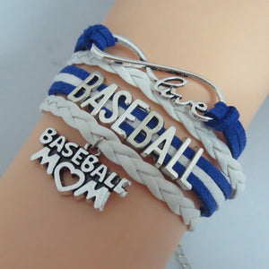 Baseball Mom Wrap Bracelet