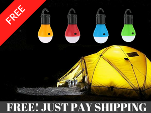 Hanging Bulb Tent/Fishing Light FREE+Shipping