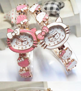 Adorable Hello Kitty Bracelet Watch
