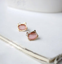 Hello Kitty Pink Stud Earrings Free+Shipping