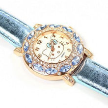 Hello Kitty Rhinestone Watch Free+ Shipping