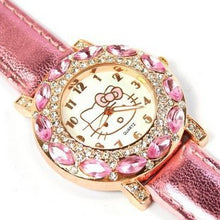 Hello Kitty Rhinestone Watch Free+ Shipping