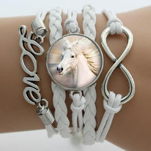 Beautiful Infinity Horse Bracelet Free+Shipping