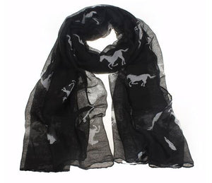 Running Horse Scarf Free+Shipping