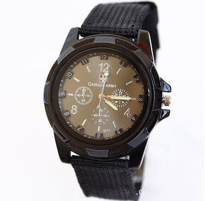 Military Style Canvas Belt Watch FREE Offer