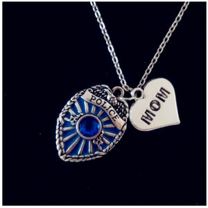 Proud Police Family Necklace