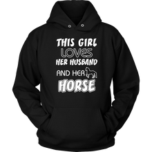 This Girl Loves Her Husband and Horse Tee