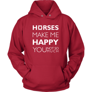 Horses Make Me Happy Shirt
