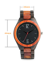 Men's  Bamboo Quartz Wristwatch